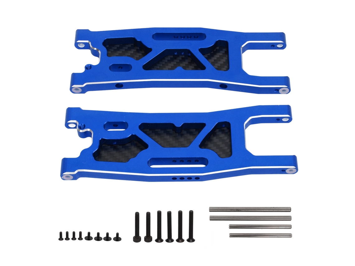 Brazo De Suspensión Trasera Para Coche Rc Traxxas A Escala 1/8 - Trineo - Azul