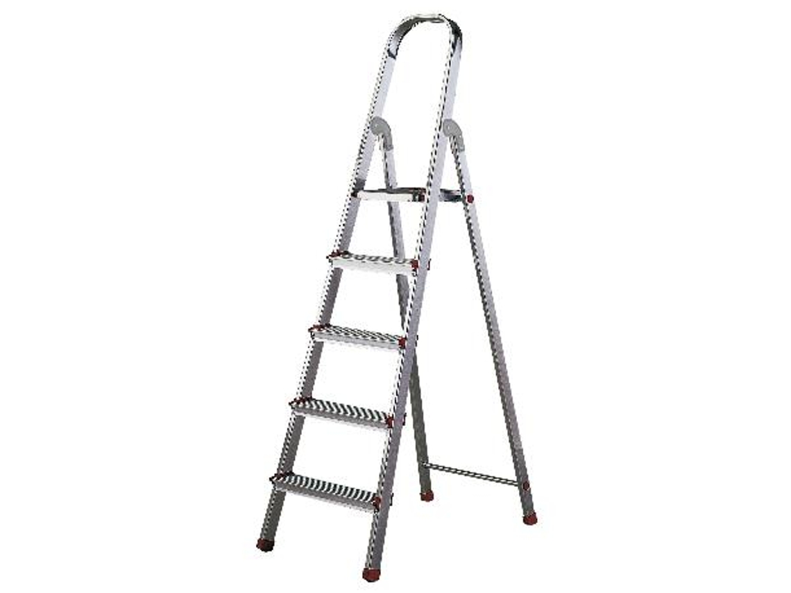 Rolser escaleras aluminio domestica plus 5 peld dop003 en131