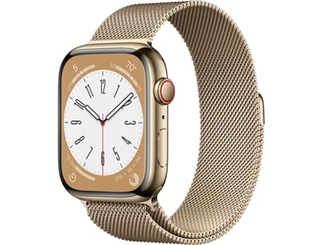 APPLE Watch Series 8 GPS+Cellular 45 mm Dorado con Loop Milanese Dorado