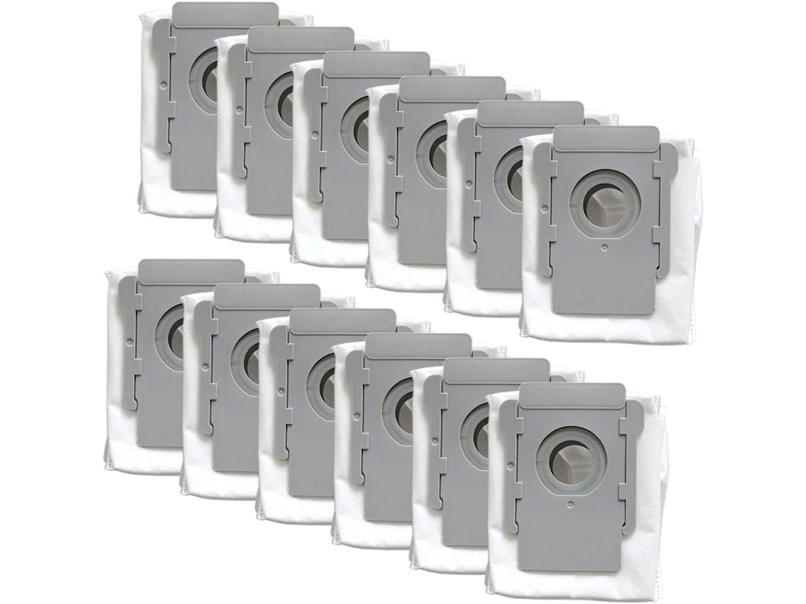 12 bolsas de aspiradora para iRobot Roomba IS Series I77150 I7+ I7plus7550 S99150 S9+ S9 Plus 9550 955020 Robot con base automática