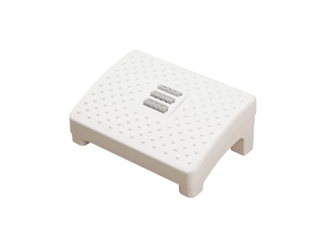 Reposapiés con superficie de masaje Taburete ergonómico para pies debajo del escritorio Reposapiés con patas antideslizantes Posición ajustable par...