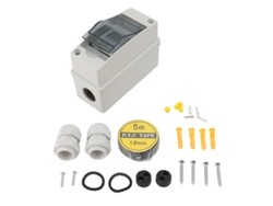 Medidor De Energía Lcd Monofásico Con Retroiluminación Para Montaje En Riel Din De 35 Mm, Carcasa Impermeable, 220 V Ca.