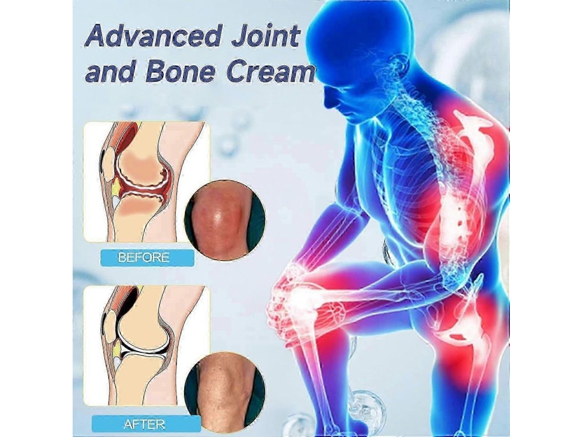 Crema De Ácido Hialurónico Para Articulaciones, Cuidado Avanzado Para Espalda, Cuello, Manos Y Rodillas.