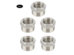 Conectores de tubería de acero inoxidable Adaptador para baño y cocina