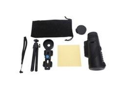Monocular/prismático 50x60 Para Smartphone Con Alta Potencia Hd Para Observación De Aves Y Fotografía - Negro