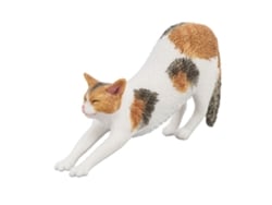 Estátua De Gato Realista Educativa Cute Modelo De Gato Simulado Brinquedo Para Crianças