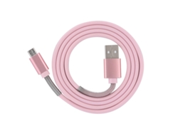 Cable De Carga Y Datos Micro Usb Para Teléfonos Android (rosa)