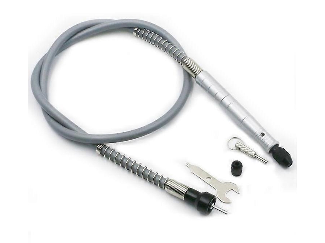 Flex Shaft 3.2mm/1/8" Para Herramientas Rotarias Extensión De Eje Adaptador Para Perforar Lijar Pulir