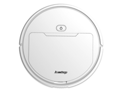 Isweep S210 Trapeador 3 en 1, Robot aspirador con tanque de agua vibratorio, carga automática para pisos duros, alfombras de pelo bajo y pelo de mascotas