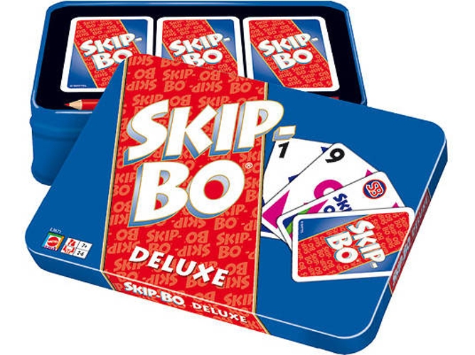Juego de Cartas MATTEL Skip-Bo Deluxe