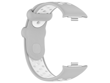 Correa de Reloj de Silicona para Xiaomi Band 8 Pro Blanca
