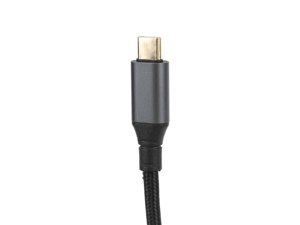 Cable USB Tipo-C a Tipo-C PD 100W 20V 5A 20Gbps 8K 60Hz Trenzado para iPhone Serie 15 y Android 0.5m YHL