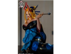 One Piece Glitter Negro Maria Ichibansho Figura 15cm B.active