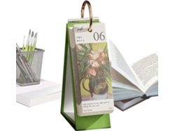 Calendario De Escritorio 2026 - Agenda Decorativa Con Pintura Al Óleo - Calendario Artístico Para El Hogar