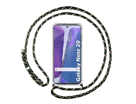 Carcasa Samsung Galaxy Note 20 TUMUNDOSMARTPHONE Colgante Verde