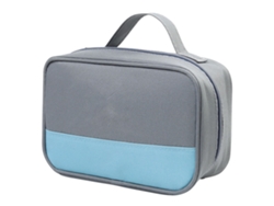 Bolsa De Medicamentos, Bolsa De Tela Oxford, Gran Capacidad, Con Cremallera, Asa, Múltiples Bolsillos, Estuche De Almacenamiento Para Senderismo, Via