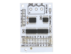 Módulo Controlador Rs485 De 16 Canales Con Modbus Y Modo At, Placa De Relés R413e16_b