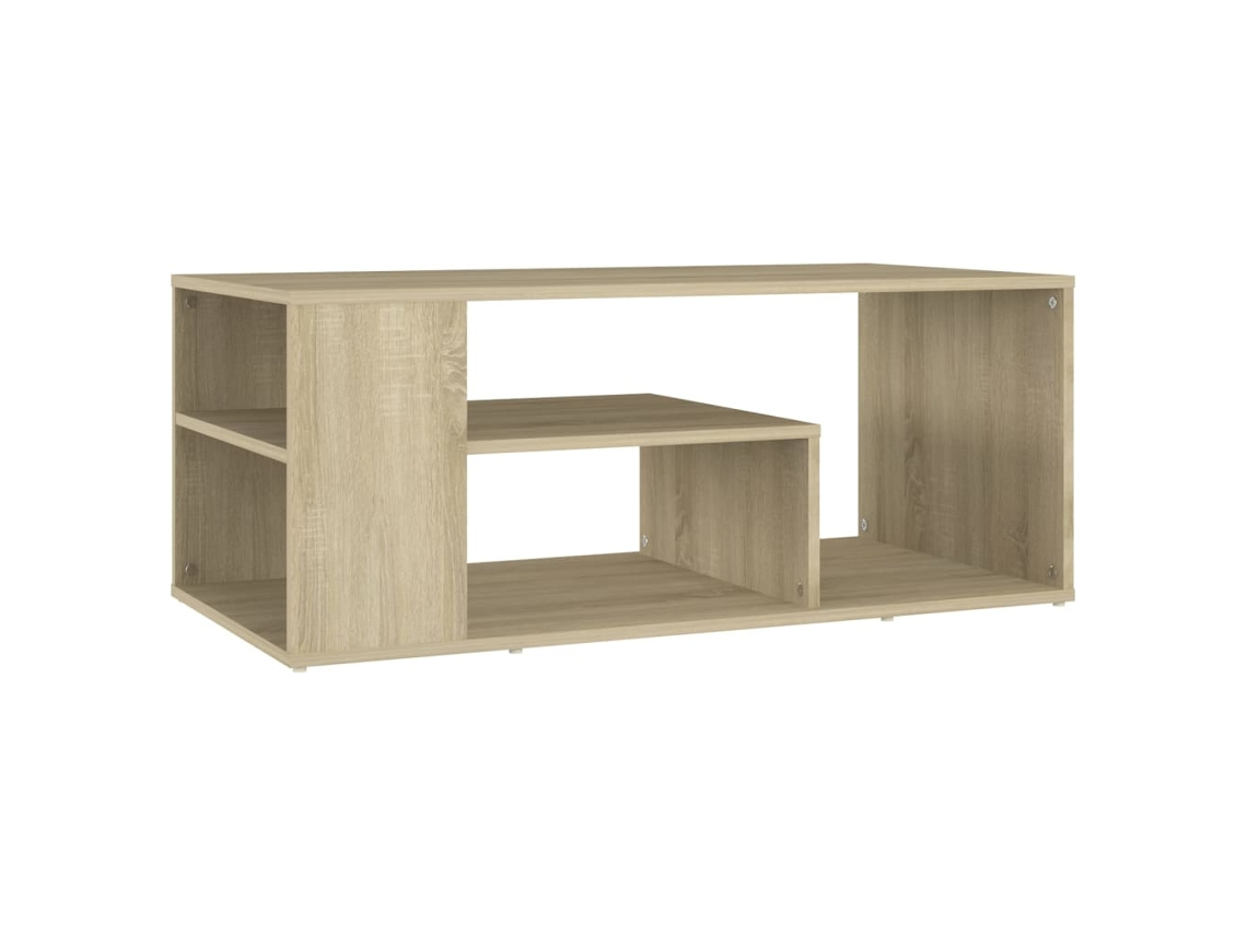 Mesa de centro exclusiva de madera de roble Sonoma Maison, 100 x 50 x 40 cm