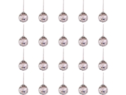 Prismas de bolas de cristal de 0,8 mm y 20 mm: 20 piezas divertidas para lámparas de techo Feng Shui, decoración del hogar y bodas.