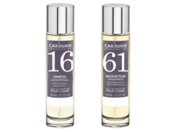 Set de 2 Perfumes CARAVAN para Hombre Nº61 y Nº16 CARAVAN