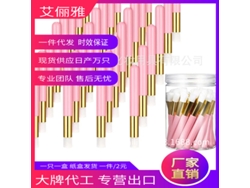 Cepillo para limpiar la nariz, herramienta para sombras de ojos, pelo de fibra doble, juego de pinceles Golden Light