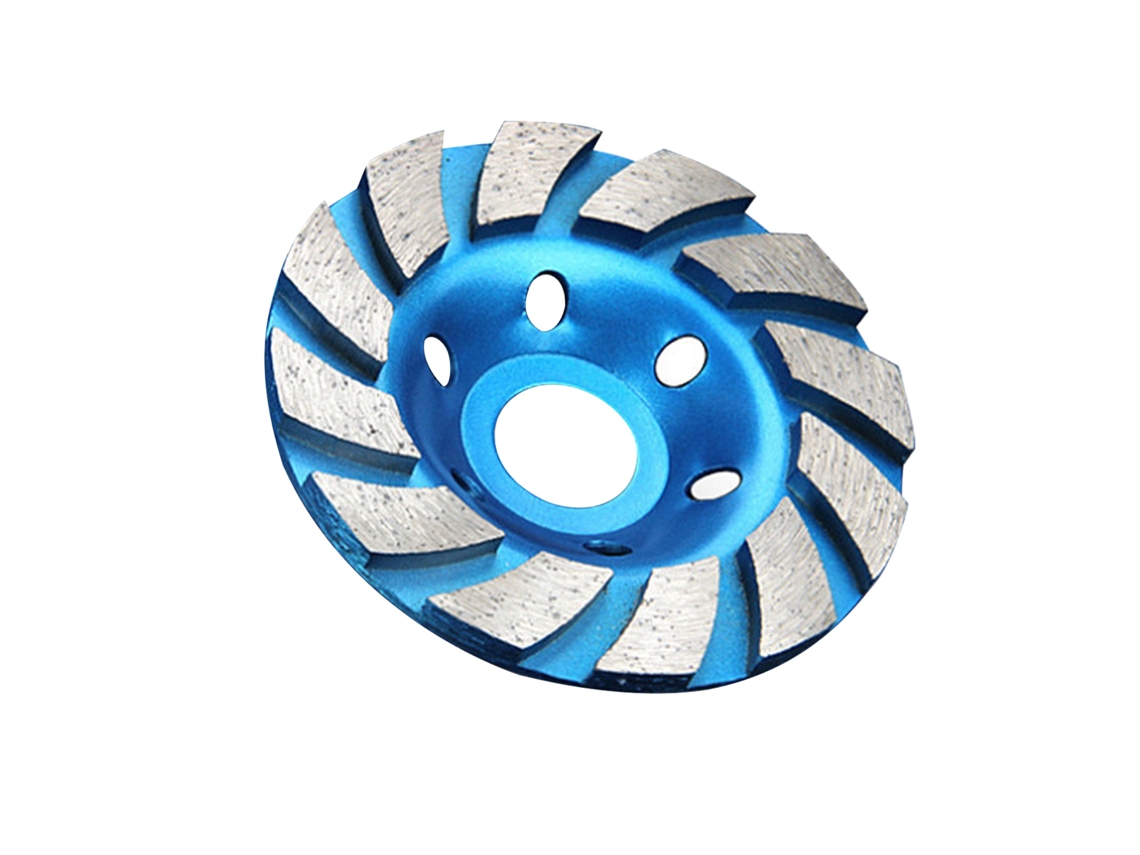 Disco De Pulido De Diamante De 100 Mm Para Piedra Y Hormigón Con Rendimiento Turbo.