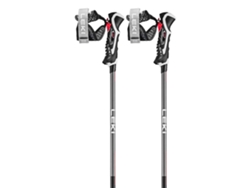 Bastón LEKI ALPINO Pólos Carbon 14 3d Prateado 115 cm