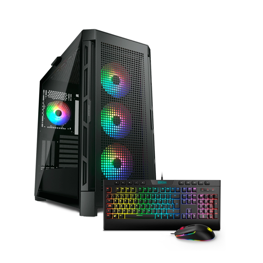 Desktop Gaming VANGUARD R70094 (AMD AM5 Ryzen 7 9800X3D - NVIDIA GeForce RTX 5080 - RAM: 64 GB - 3 TB SSD)