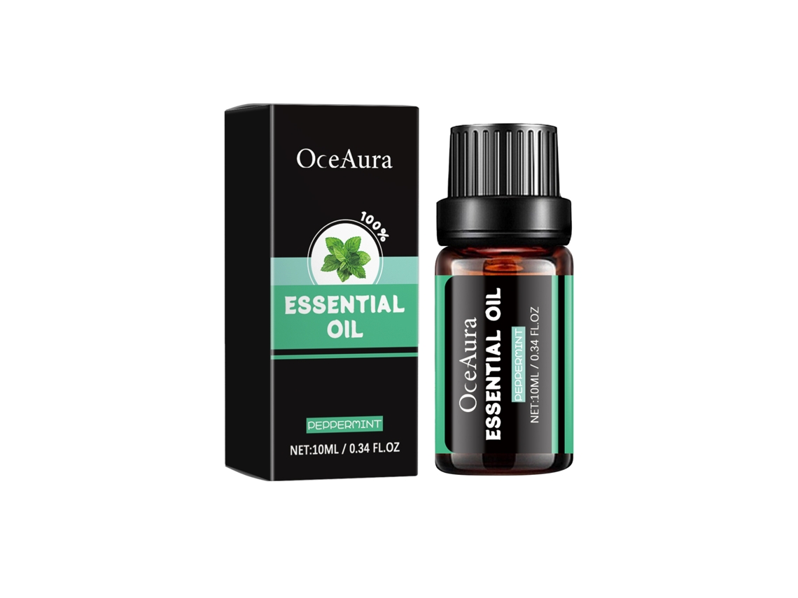El aceite esencial de menta Oceaura hidrata la piel.