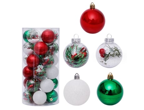 Adorno de Navidad TUSERXLN Plástico Blanco