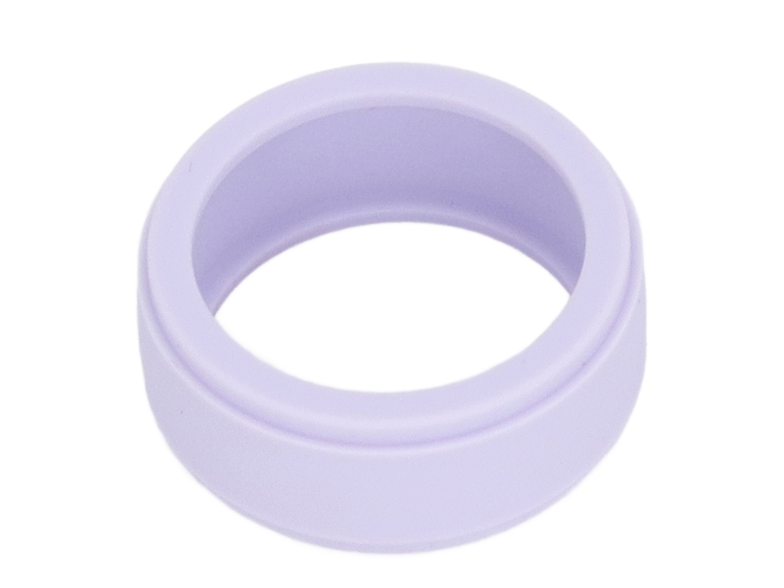 Capa De Silicone Para Anel Inteligente Protetor Anti-arranhões Elástico Suave Violeta Tamanhos 6-10