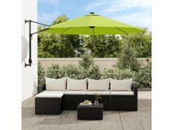 Sombrilla De Jardínsombrilla De Pared Con Led Verde Manzana 290 Cm Wsd684851