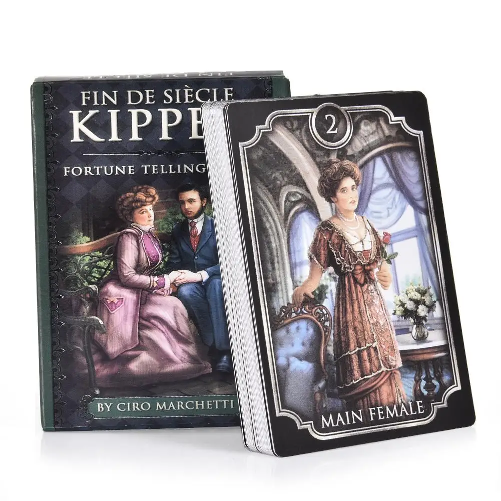 Fin Dice Kipper Tarot Cards (versão Em Inglês) - Baralho De Adivinhação, Destino, Oráculo