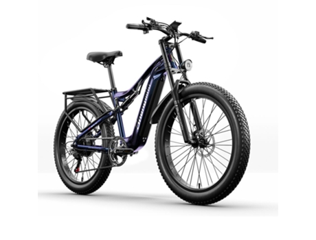 Bicicleta de montaña eléctrica todoterreno SHENGMILO MX03 de 26 (velocidad máxima: 42 km/h)