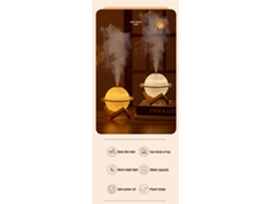 Humidificador y difusor de aromaterapia con luz LED. Mdug (con 5 filtros y USB)