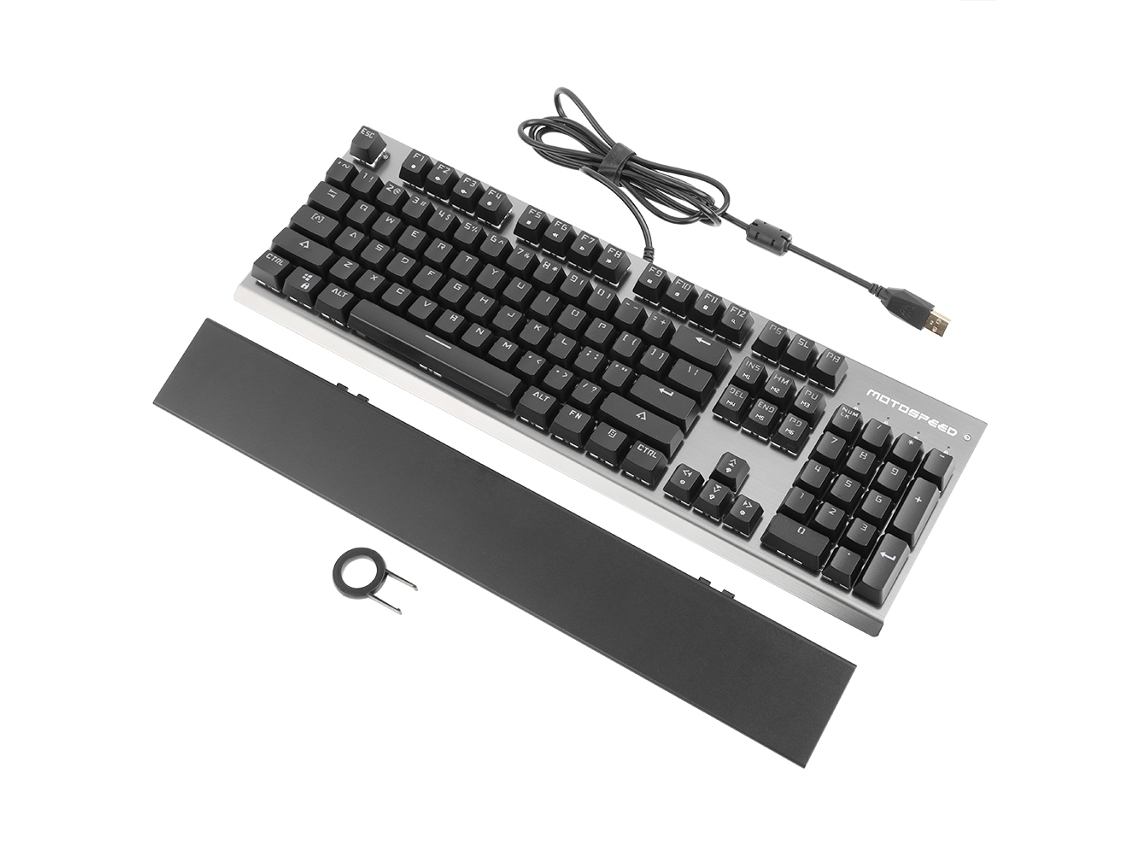 Teclado Mecánico Gaming Con Retroiluminación Rgb Para Windows 10/8/7/xp/vista
