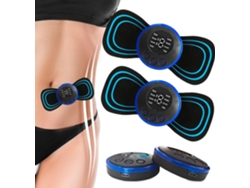 Mini masajeador muscular con 2 piezas y 8 modos para aliviar el dolor en piernas, pies, hombros y cintura Nicecee