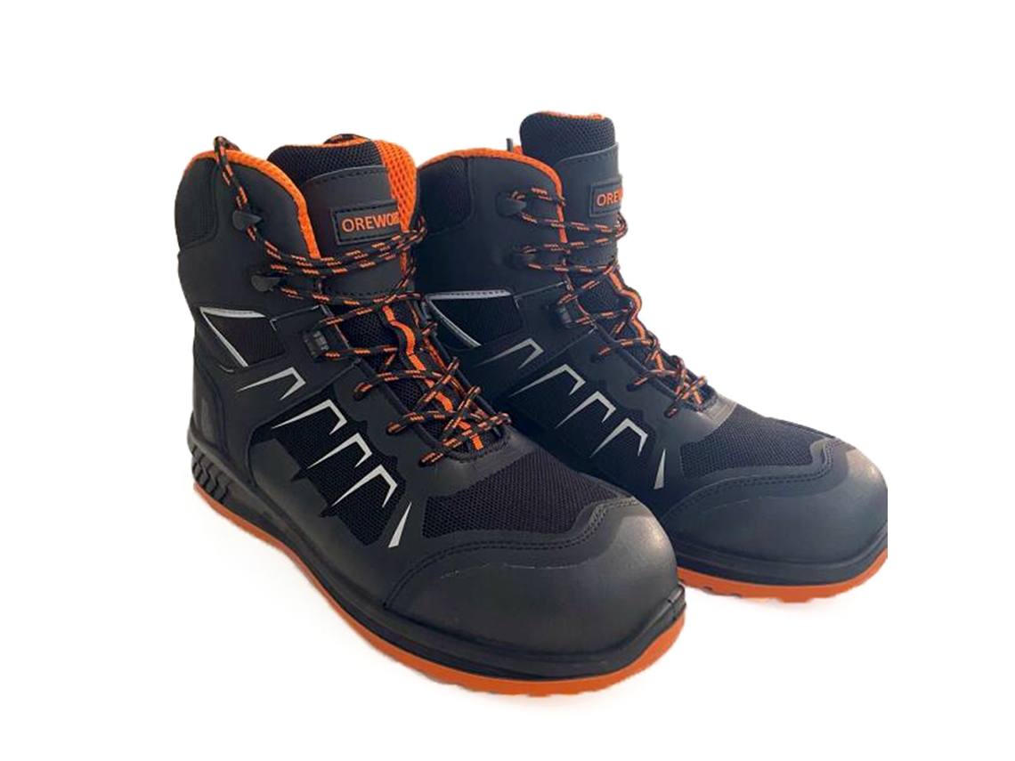 Bota Orework Ares S1P Free T 45, calzado laborar de seguridad para el trabajo.