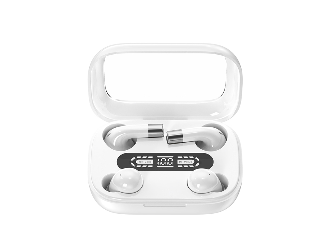 Auriculares Inalámbricos Hd Stereo Sports Prueba Agua Todos Los YIZHOOD Bluetooth Blanco