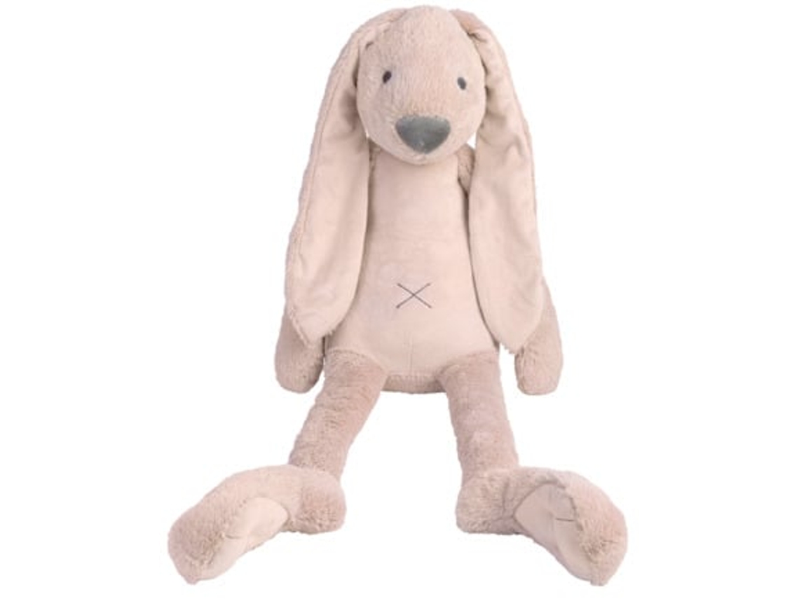 Conejo de peluche gigante rosa, modelo Richie, de Happy Horse, 92 cm de alto.