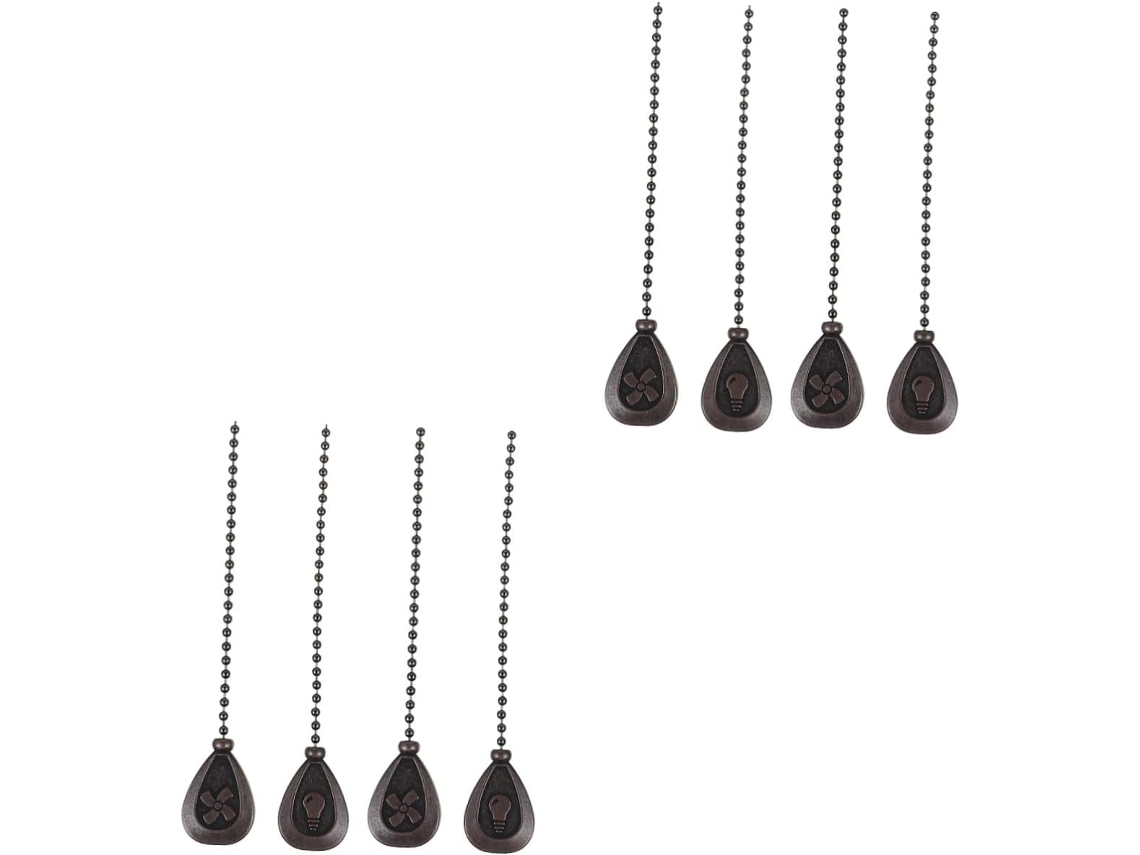 Colgante Elegante De 8 Piezas Para Ventilador De Techo Con Cadena De Tiro