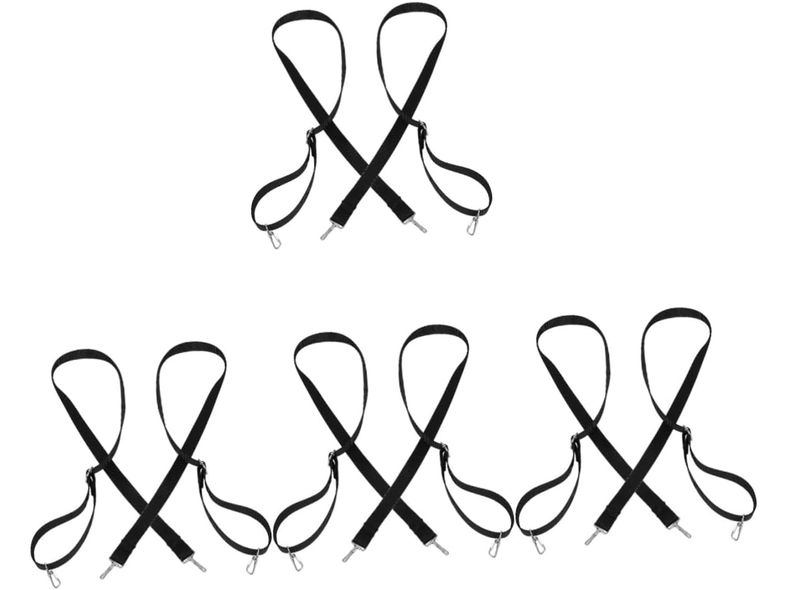 Juego de 8 correas de sujeción para vehículos submarinos autónomos (AUV), para uso en exteriores.