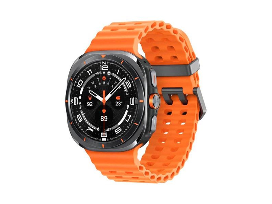 Galaxy Watch Ultra 4g 47 mm, correa gris y azul marino, correa naranja L705 Samsung (gris titanio)