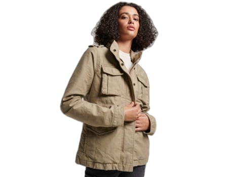 Abrigo para Mujer SUPERDRY (S - Multicolor)