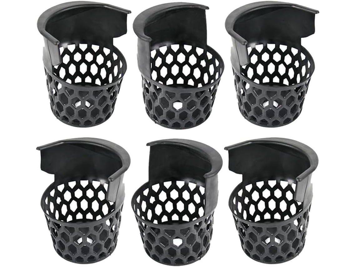 Juego De 6 Bolsillos Para Mesa De Billar, Bolsa De Billar Negra, Bolsas De Malla Para Entretenimiento, Cestas