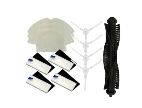 Filtros Hepa, cepillo de rodillo principal, Cepillo Lateral, paño de mopa, fregonas de trapo para Robot aspirador de barrido 360 S6, accesorios