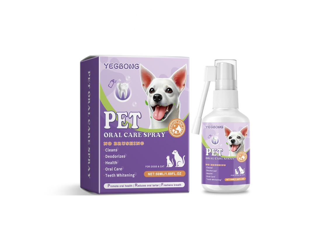 Spray limpiador bucal para mascotas (ingerible)