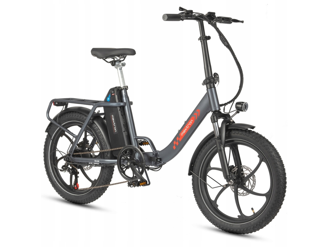 Bicicleta Eléctrica Plegable Para Hombre Y Mujer Maxtron 250 W, 20 Ah, 120 Km, 20" (e-bike)