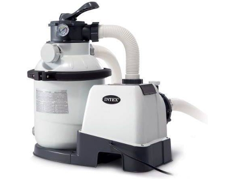 Filtro de Arena INTEX 4 m³ / h - para Piscinas Hasta 24 m³ INTEX