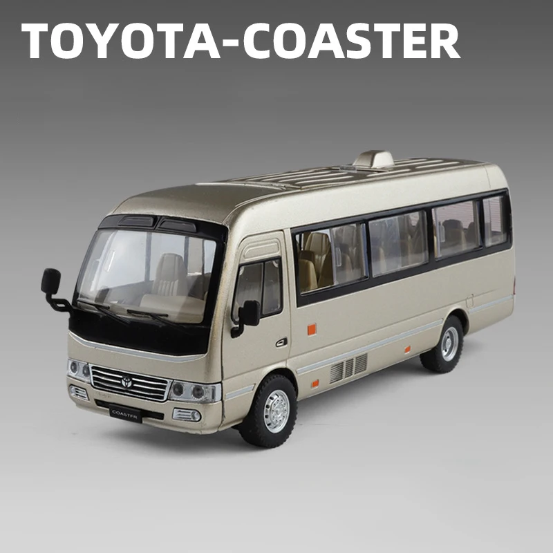 (oro) Coche De Juguete A Escala 1:24 De Aleación, Modelo De Metal Fundido A Presión Con Sonido Y Luz.